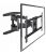 Giá treo tivi xoay đa năng X8 (lắp từ 48-70inch)