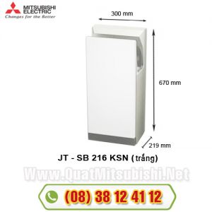 Máy sấy tay Mitsubishi JT-SB216JSH2-W-NE (Màu Trắng)