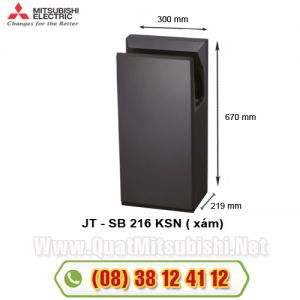 Máy sấy tay Mitsubishi JT-SB216JSH2- Màu xám
