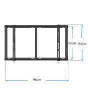 Giá treo TiVi thẳng Ergotek E95 (65 - 100 inch)