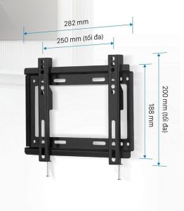 Giá treo TiVi thẳng Daikiosan DP232 (14-45 inch)