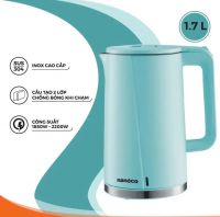 Bình đun siêu tốc inox nanoco NKT1718G