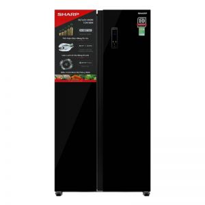 Tủ lạnh Side by side Sharp Inverter 442L SJ-SBX440VG-BK