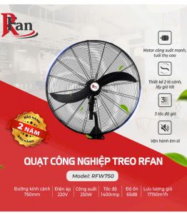 Quạt treo công nghiệp RFan RFW-750