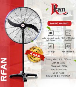 Quạt đứng công nghiệp RFan RFS-750