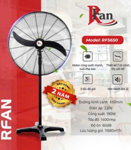 Quạt đứng công nghiệp RFan RFS-650