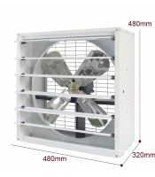 Quạt hút thông gió cánh inox IFan 48CSA